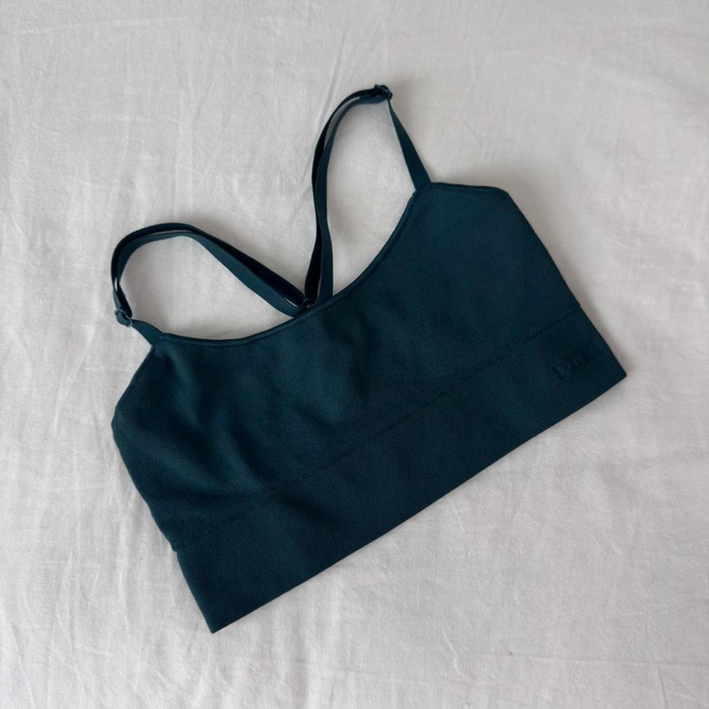 VS Pink Dark Green Sports Bra